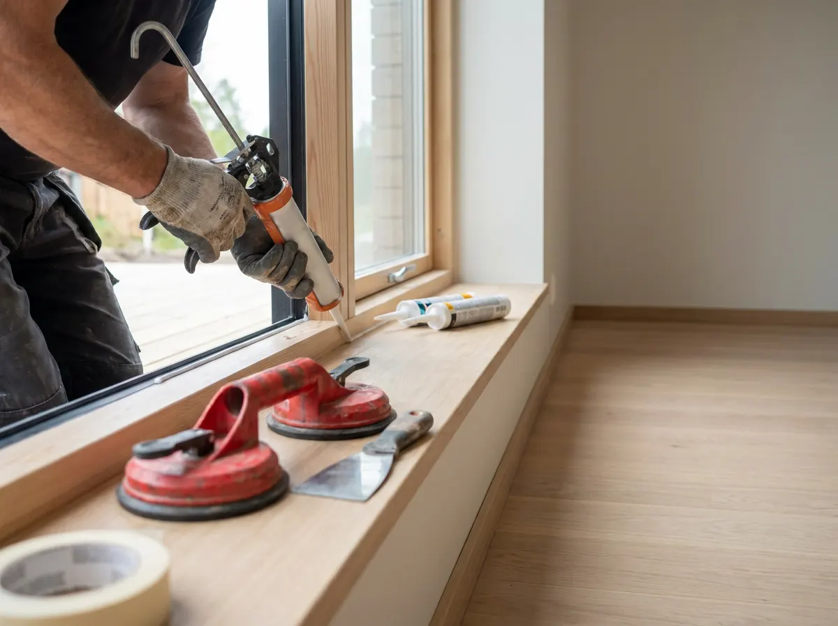 Regnskapsfører for glassmester, fra hverdagen i bransjen