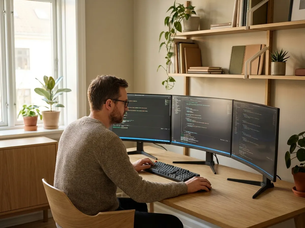 Regnskapsfører for IT og programvare, illustrasjonsbilde fra faget