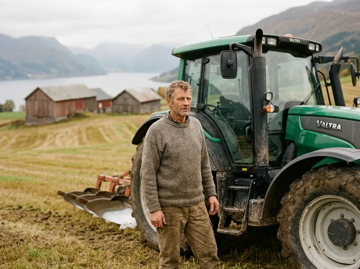 Regnskapsfører for landbruk og gårdsdrift, illustrasjonsbilde fra faget