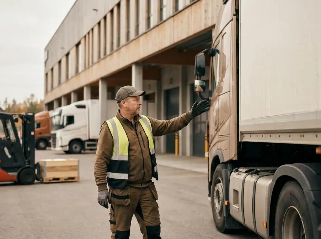Transport og logistikk, illustrasjonsbilde